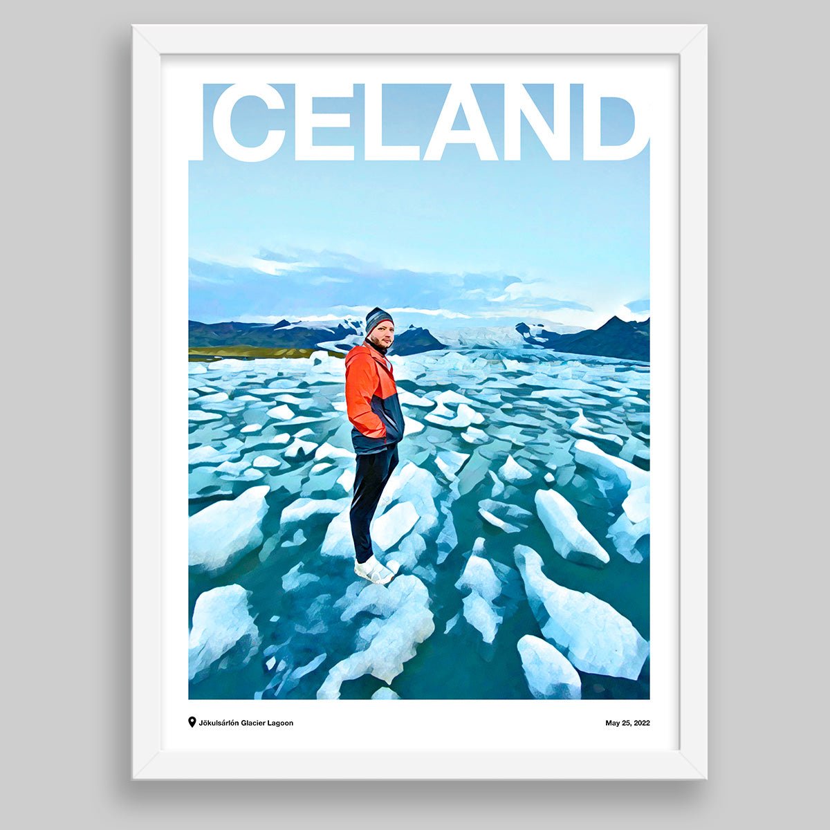 Custom Bold Travel Poster - Custom Travel Posters