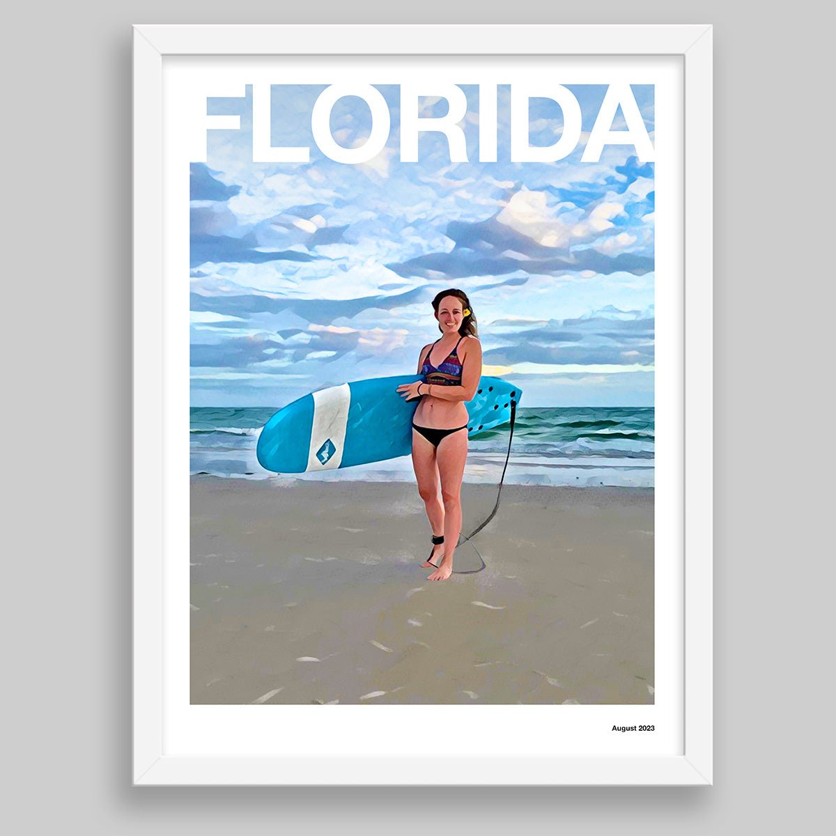 Custom Bold Travel Poster - Custom Travel Posters
