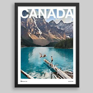 Custom Bold Travel Poster - Custom Travel Posters