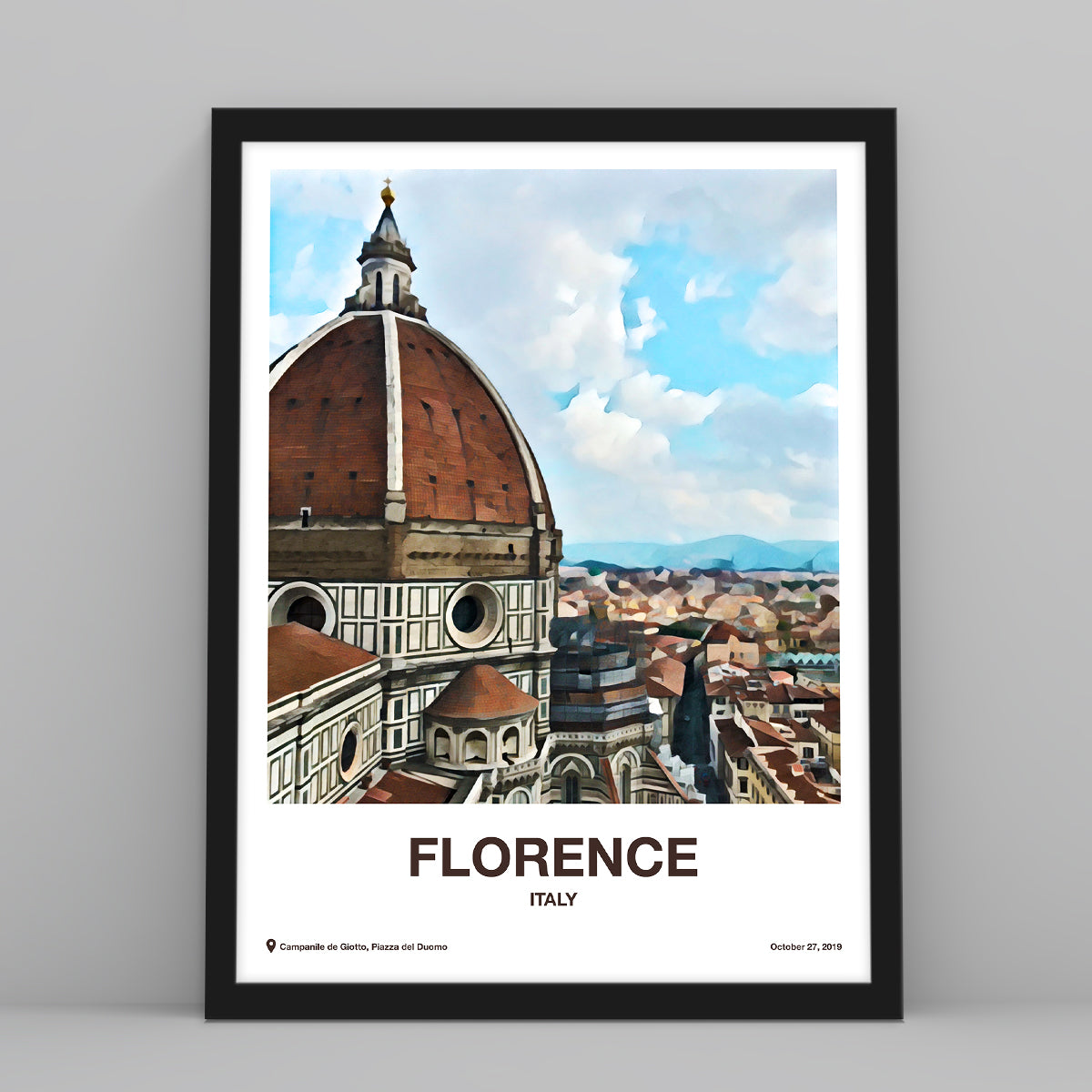 Custom Classic Travel Poster