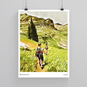 Custom Simple Travel Poster