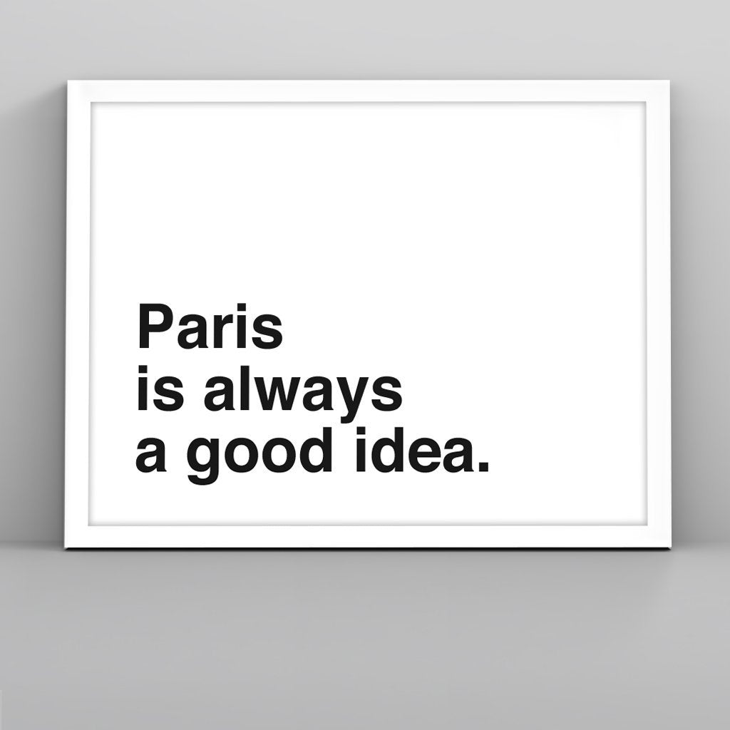 Always a Good Idea (Custom Poster) - Custom Travel Posters