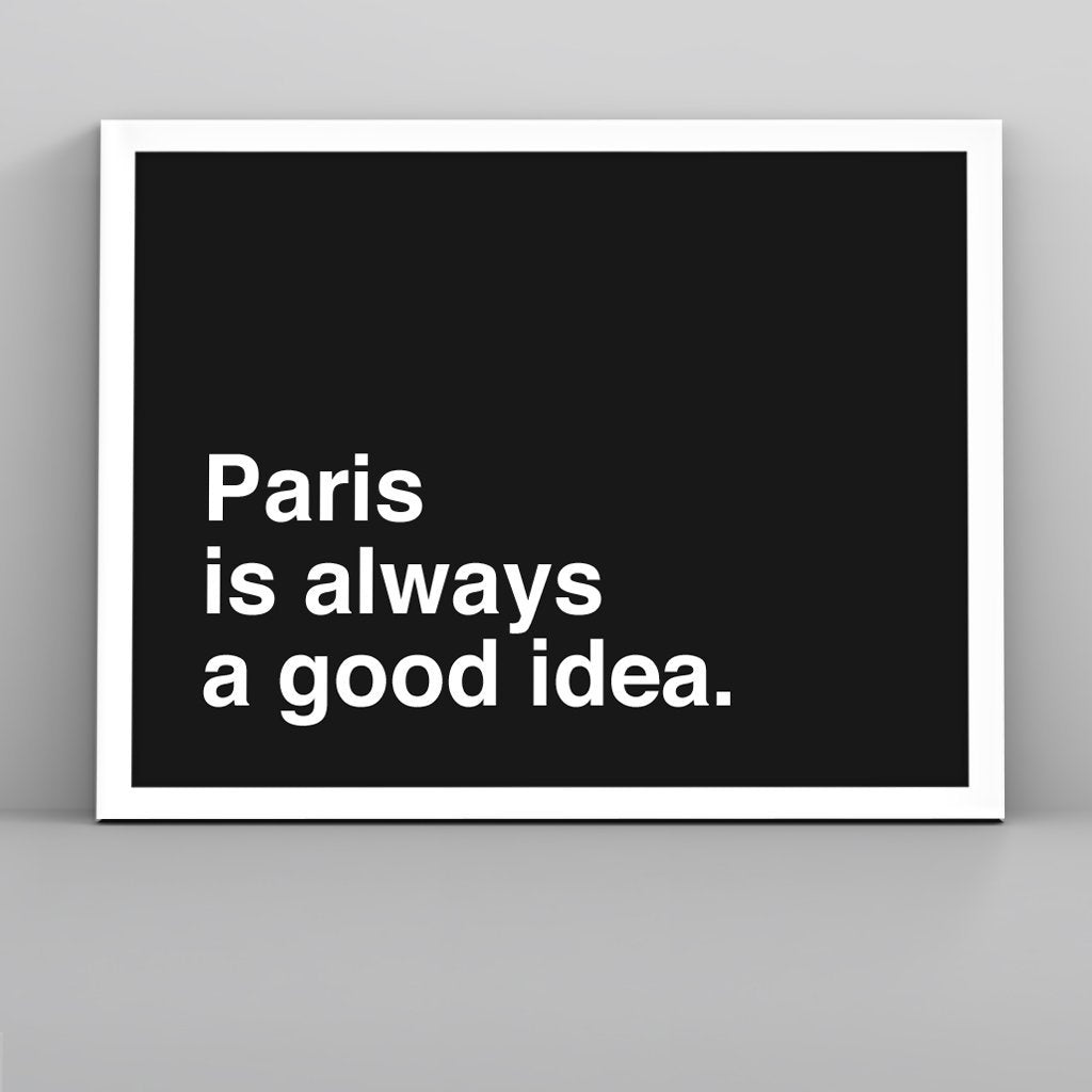 Always a Good Idea (Custom Poster) - Custom Travel Posters