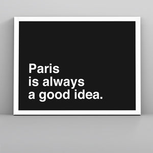 Always a Good Idea (Custom Poster) - Custom Travel Posters