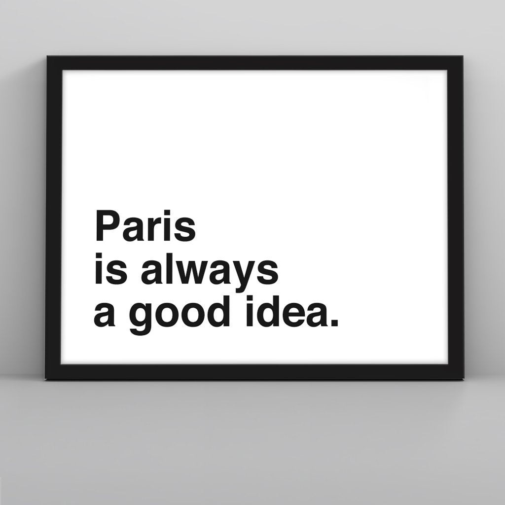 Always a Good Idea (Custom Poster) - Custom Travel Posters