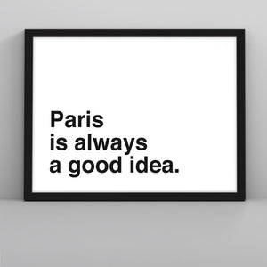 Always a Good Idea (Custom Poster) - Custom Travel Posters