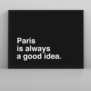Always a Good Idea (Custom Poster) - Custom Travel Posters