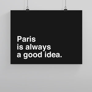 Always a Good Idea (Custom Poster) - Custom Travel Posters