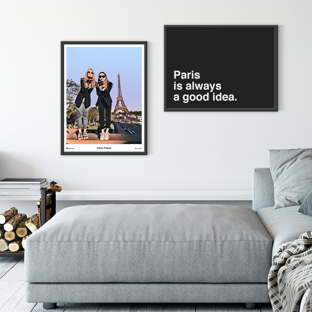 Always a Good Idea (Custom Poster) - Custom Travel Posters