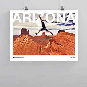 Custom Bold Travel Poster - Custom Travel Posters