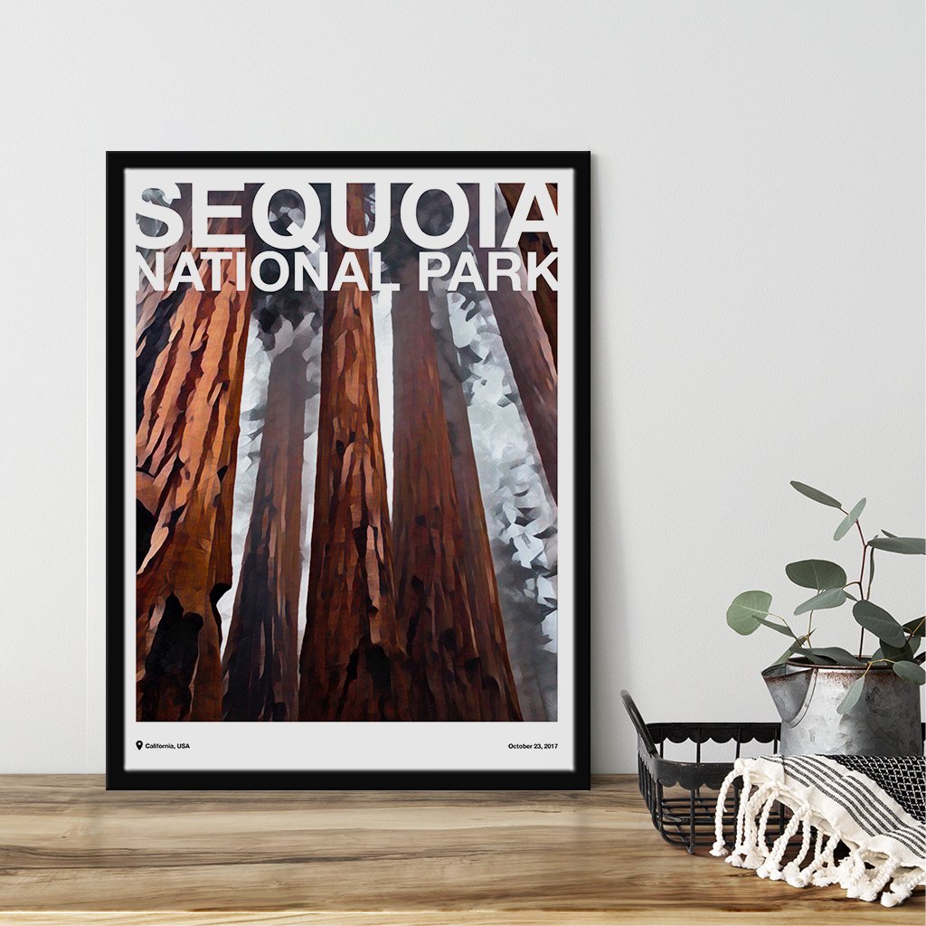 Custom Bold Travel Poster - Custom Travel Posters