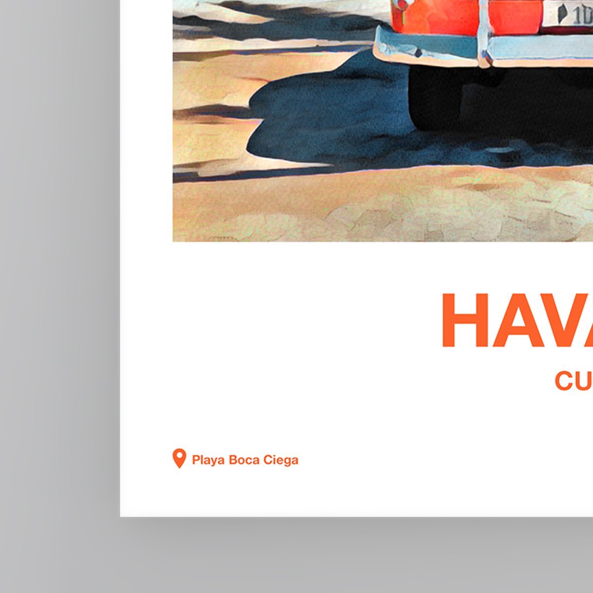 Custom Classic Travel Poster - Custom Travel Posters