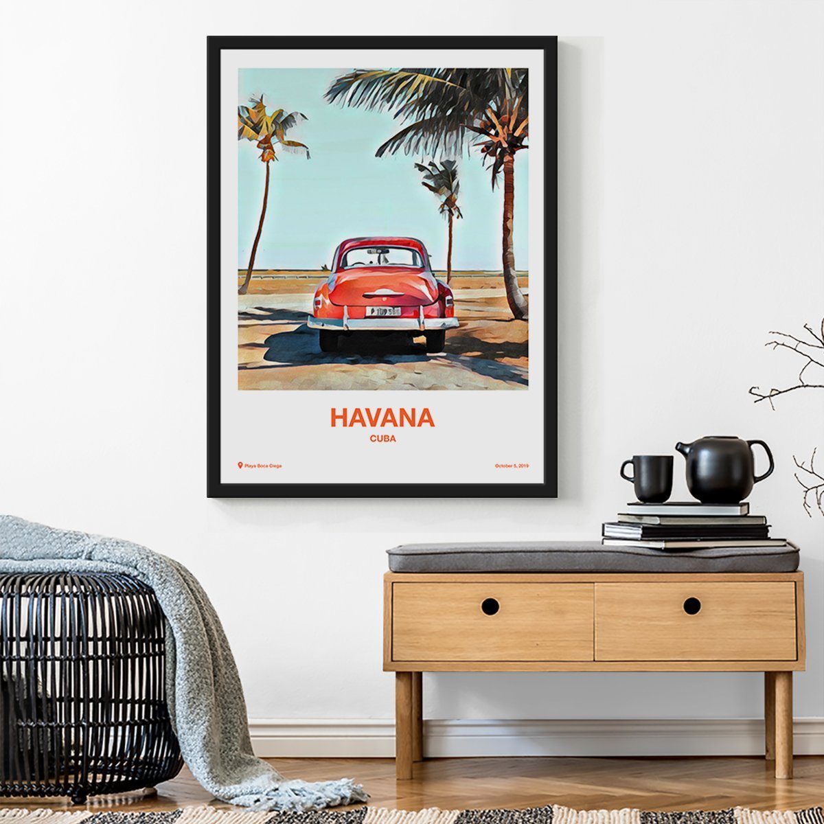 Custom Classic Travel Poster - Custom Travel Posters