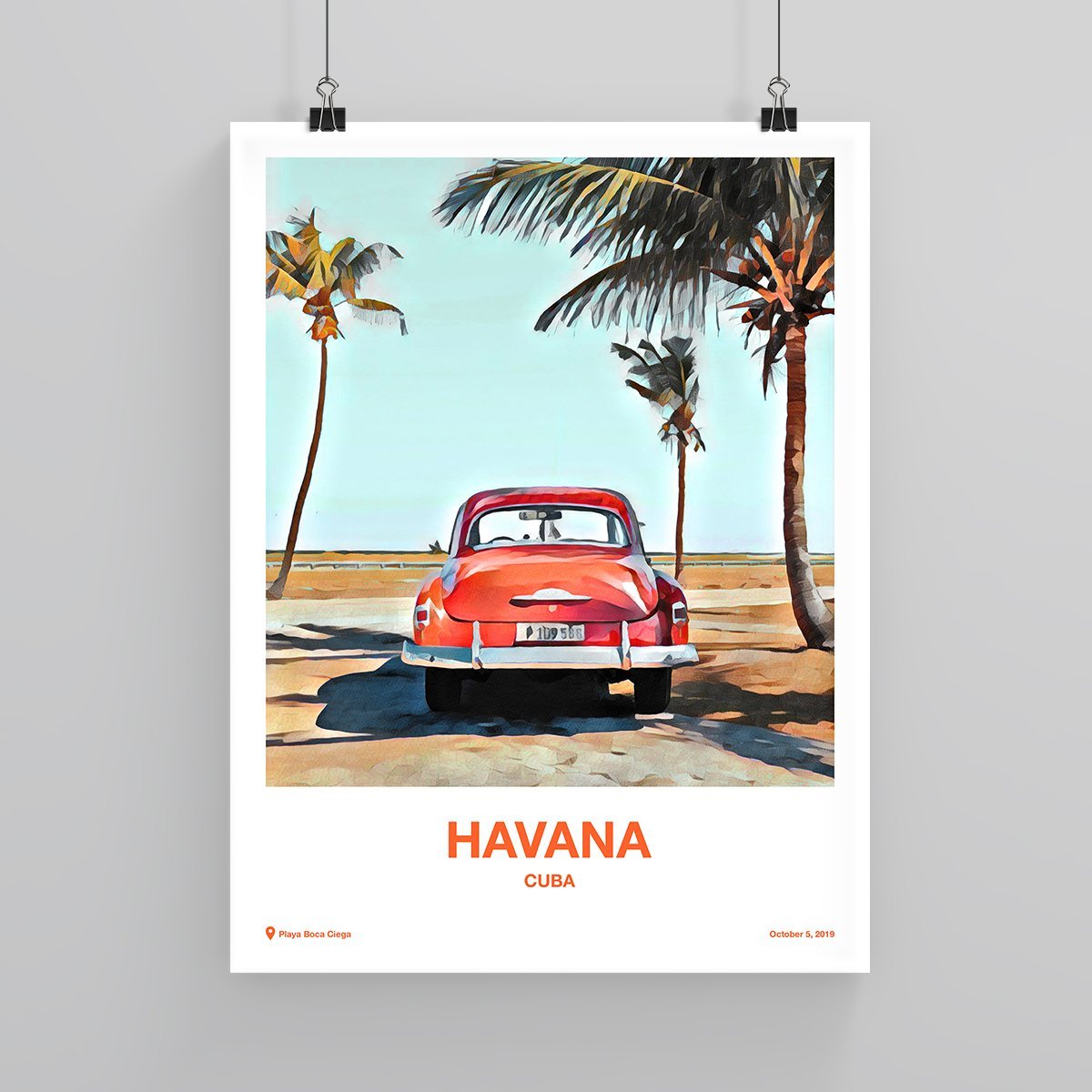 Custom Classic Travel Poster – Custom Travel Posters