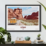 Load image into Gallery viewer, Custom Classic Travel Poster - Custom Travel Posters
