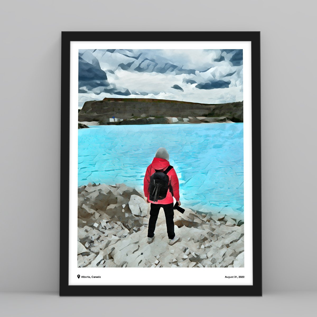 Custom Simple Travel Poster - Custom Travel Posters