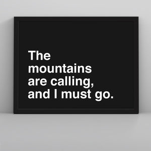 I Must Go (Custom Poster) - Custom Travel Posters