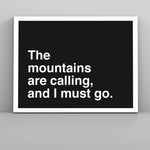 Load image into Gallery viewer, I Must Go (Custom Poster) - Custom Travel Posters
