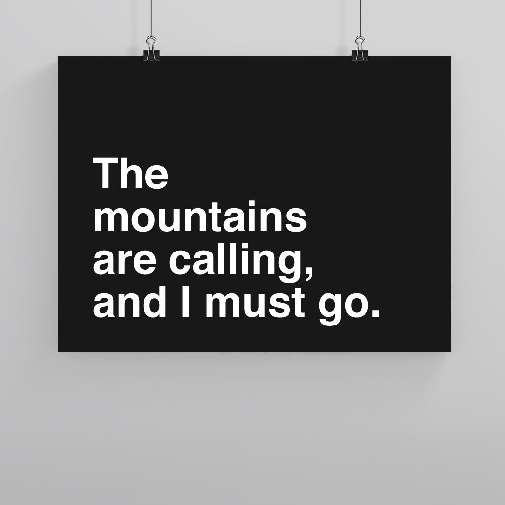 I Must Go (Custom Poster) - Custom Travel Posters