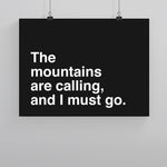Load image into Gallery viewer, I Must Go (Custom Poster) - Custom Travel Posters
