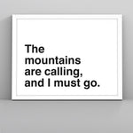 Load image into Gallery viewer, I Must Go (Custom Poster) - Custom Travel Posters
