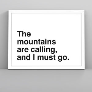 I Must Go (Custom Poster) - Custom Travel Posters