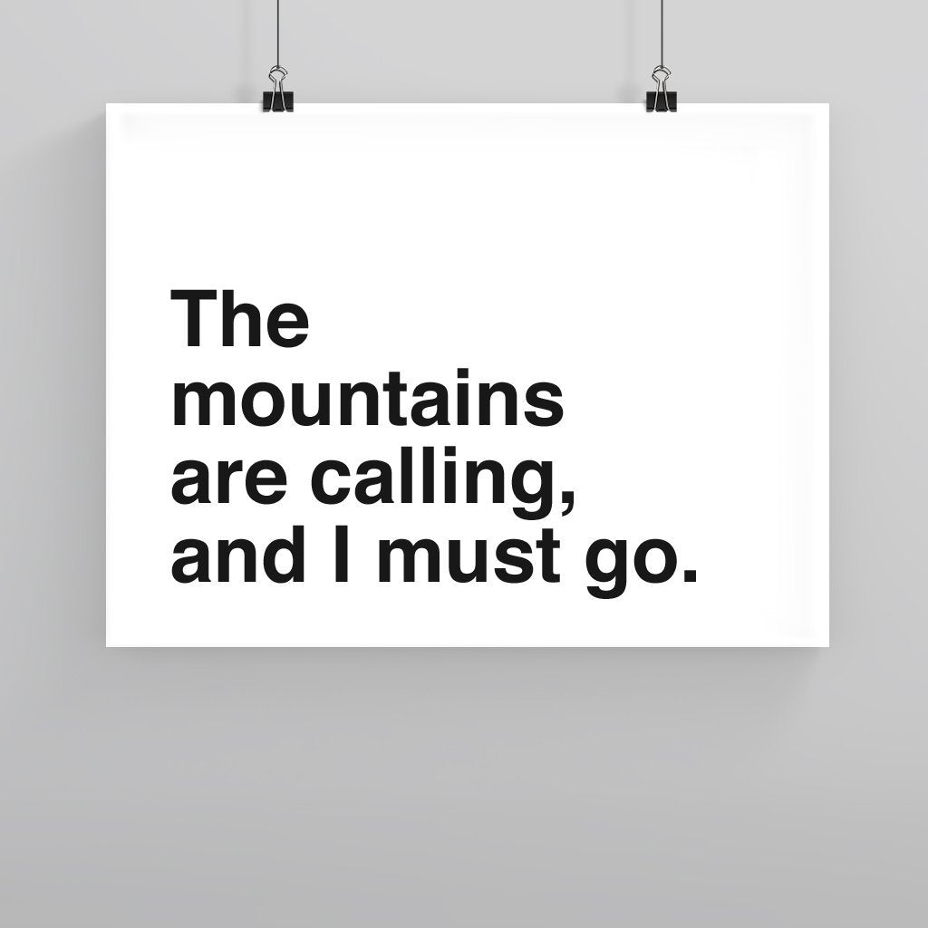 I Must Go (Custom Poster) - Custom Travel Posters