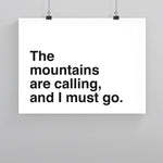 Load image into Gallery viewer, I Must Go (Custom Poster) - Custom Travel Posters
