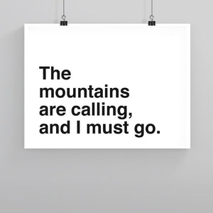 I Must Go (Custom Poster) - Custom Travel Posters