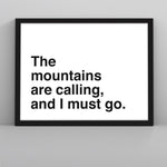 Load image into Gallery viewer, I Must Go (Custom Poster) - Custom Travel Posters
