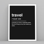 Load image into Gallery viewer, Travel Definition - Custom Travel Posters
