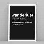 Load image into Gallery viewer, Wanderlust Definition - Custom Travel Posters
