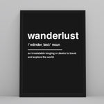 Load image into Gallery viewer, Wanderlust Definition - Custom Travel Posters
